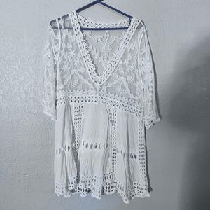 Bohemian beach cover up